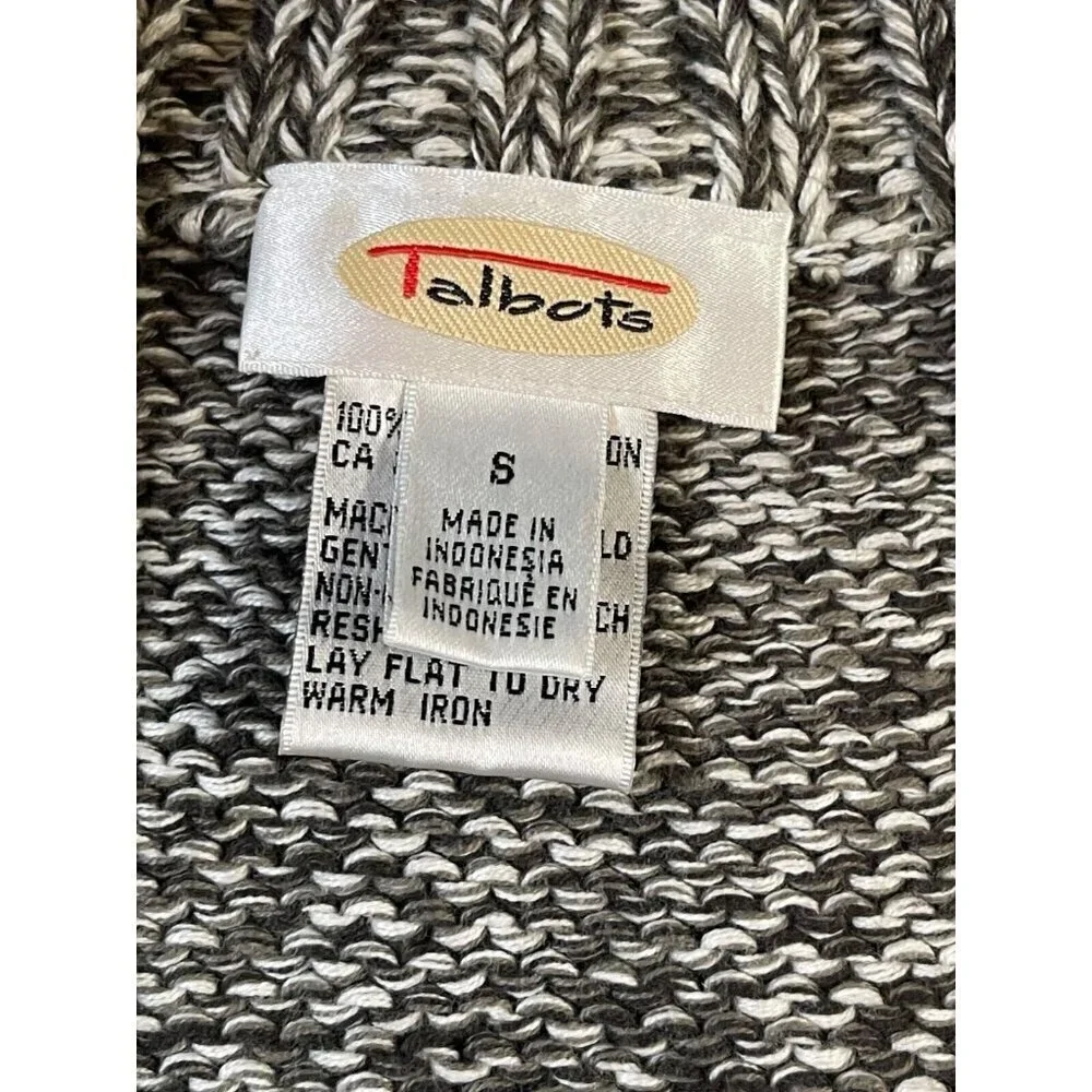 Vintage Talbots Chunky Knit Sweater Vest – Size S